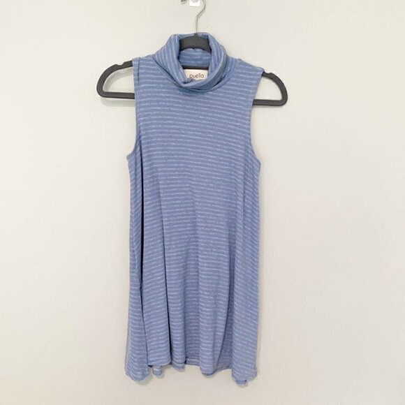5/$25 Anthro Puella striped turtleneck tunic S - Picture 1 of 8
